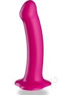 Magnum Silicone Dildo With Suction Cup Base - Blackberry
