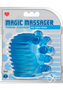 Magic Massager Big Nubs And Ridge Pleasure Attachment Waterproof Blue